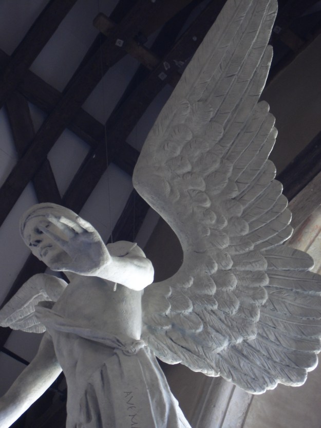 The Archangel Gabriel by Philip Jackson (2009), South Harting Church, Hampshire.