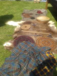 Handmade Scots artifacts reproduced by the craftsmen and women of GalGael.