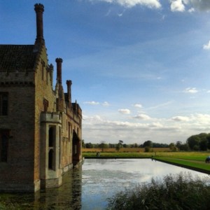 Oxburgh Hall:  The Moat